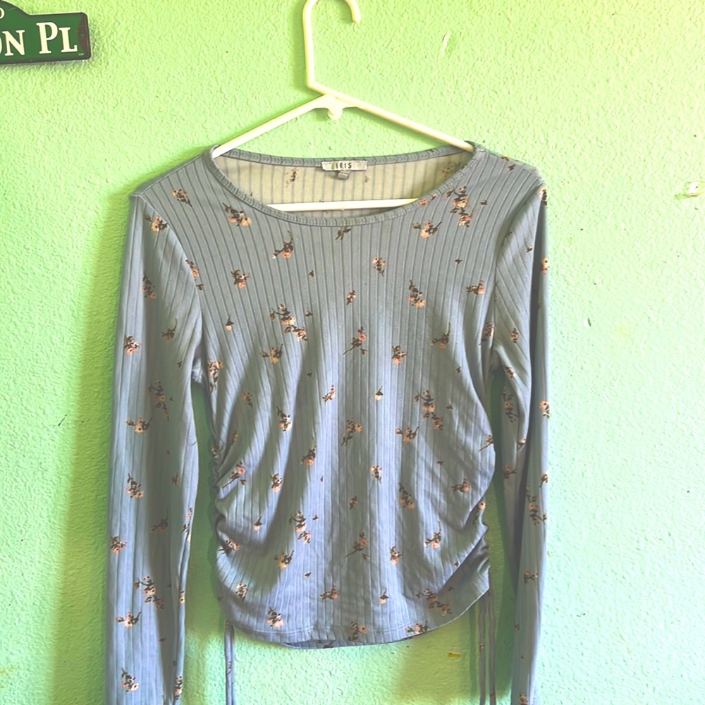 Floral long sleeve shirt by iris